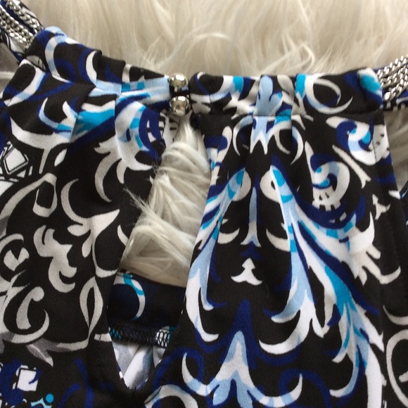WHBM Printed Chain Detail Tunic - Picture 7 of 8